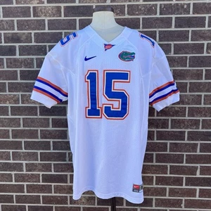 Florida Gators #15 (Tim Tebow) White Nike 100% Authentic FB Jersey Size 56 / 3XL - Picture 1 of 13