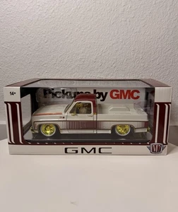 M2 Machines GMC Pickup Truck Chase Yellow Wheels Limited 750 pcs Squarebody - Picture 1 of 13