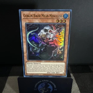 Yu-Gi-Oh! Goblin Biker Mean Merciless 1st Ed. PHNI-EN011 Super Rare NM/LP x1 - Picture 1 of 2