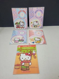 Set of 4 Hello Kitty's Animation Theater New DVDs Vol 1 2 3 4 ADV kids + Bonus! - Picture 1 of 11