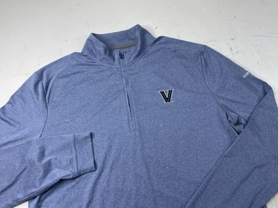 Johnnie-O Pullover Mens Medium  1/4 Zip Performance Villanova Wildcats NCAA Blue - Image 1 of 4