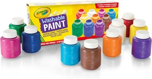 CRAYOLA I Lavabilissimi - Tempere Lavabili per Bambini, Confezione Da 10 Baratto - Imagen 1 de 9