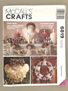 1990's McCall's Christmas Ornaments Pattern 6819 UNCUT - Picture 1 of 2