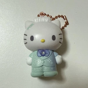 Hello Kitty 50th Anniversary Charm Keychain Mascot Deadaniel Used - Picture 1 of 2