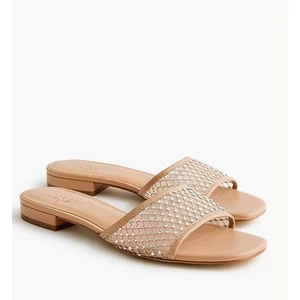 J. Sandalias Crew 9 de malla con estrás desnudas - Imagen 1 de 3