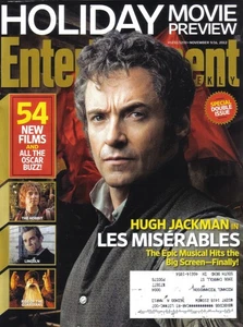 REVISTA SEMANAL ENTRETENIMIENTO 11-9-12 HUGH JACKMAN, LOS MISERABLES - Imagen 1 de 1