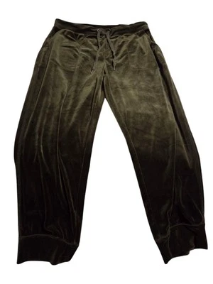 Pantalones Jogger Anthropologie Saturday Sunday Terciopelo Talla Mediana Verde Bolsillos C15 Foto 1 de 4