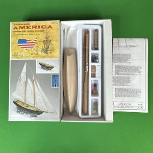 La Favolosa Goletta America 1:140, MM 4, Model Kit C.Mamoli, Modelismo Navale - Imagen 1 de 9