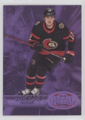 2021 Metal Universe 1997-98 Retro Purple Spectrum /199 Shane Pinto Rookie RC - Image 1 of 3