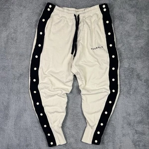 YoungLA Sweatpants Mens L Tear Away Joggers Superlative Gym Work Out Cotton Y2K - Picture 1 of 13