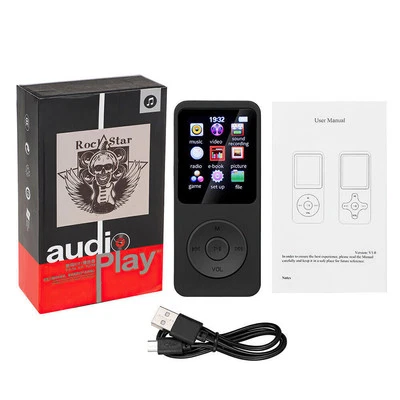 Lossless Music Player Support 128GB Bluetooth MP4/MP3 FM Radio Recorder Sport - Image 1 of 4