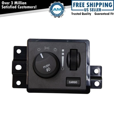 Interruptor de faros con luz antiniebla de carga para camioneta Dodge Dakota Ram nuevo Foto 1 de 3