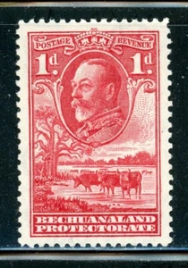 BECHUANALAND 106 SG100 MH 1932 1p red KGV Definitive CV$3 - Picture 1 of 2