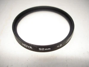 Filtre HOYA + 3 / 52 mm - Photo 1 sur 2