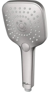 Oliveri MONACO HAND SHOWER HEAD 120mm Rose, G 1/2 Female BRUSHED NICKEL - Picture 1 of 2