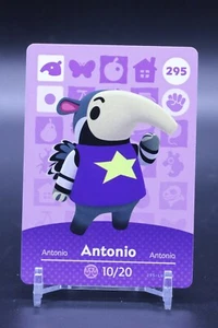 Antonio # 295 Animal Crossing Amiibo Card AUTHENTIC Series 3 NEW NEVER SCANNED! - Picture 1 of 2