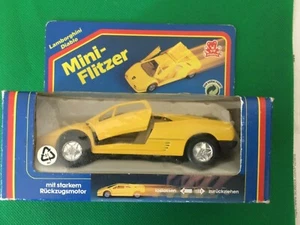 Vintage  LAMBORGHINI DIABLO  Mini Flitzer German  Mini Car B116 - Picture 1 of 12