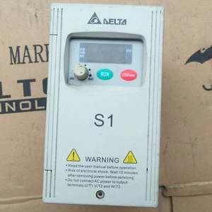 1PC USED DELTA PLC VFD015S23D Good Tested - Picture 1 of 3