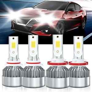 For Nissan Maxima 2009-2015 Car LED Headlight Bulb Combo High/Low Beam 10000lm - Picture 1 of 11