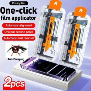 Screen Protector For iPhone 16E 16 Pro Max 15 14 13 12 Tempered Glass Full Cover - Zdjęcie 1 z 13