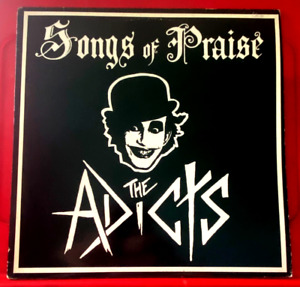 The Adicts Songs Of Praise LP UK Fallout 1982 Pressing FALL LP 006 Punk VINYL