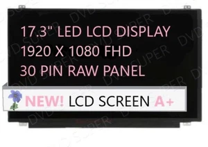 17.3"LCD SCREEN display 1080P for HP 17-X040CA 17-X061NR 17-X051NR 17-X020NR FHD - Picture 1 of 8