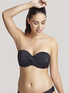PANACHE Swim Anya Riva Bra-Sized Bandeau Bikini with Detachable SW1303 Size 32E - Picture 1 of 6