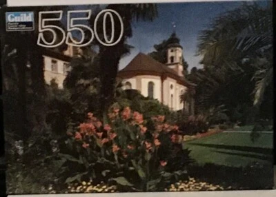 Guild VTG Mainau Island Chateau’s Church Bavaria Germany Puzzle 550 Pieces - Image 1 of 4