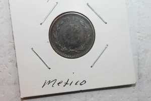 Mexico 1 Centavo 1939 Bronze World Coin Eagle wreath - Picture 1 of 3