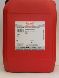 5,-€/l Meguin Megol motor de dos tiempos TC 20 L aceite mezclador parcialmente sintético - Imagen 1 de 1