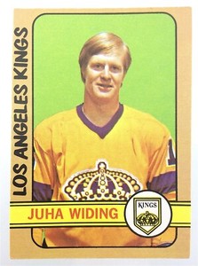 1972-73 Juha Widing Los Angeles Kings 46 OPC O-Pee-Chee Hockey Card N963