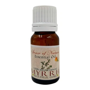 100% Pure Natural Essential Oil Myrrh Therapeutic Grade Glass Bottle 10 ml - Imagen 1 de 2