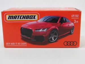 TOY Collectible Car: 2021 Mattel MATCHBOX 2019 Audi TT RS Coupe ~ Unopened Box - Picture 1 of 4