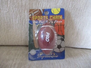 Ceiling Light/Fan Extension Pull Chain Or KeyChain FOOTBALL Fan Impressions - Picture 1 of 6