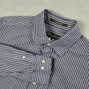 Eddie Bauer Herren Hemd Knopfleiste Legend Wash gestreift Langarm Gr. M Medium - Bild 1 von 9