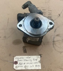 Caterpillar TRW Power Steering Pump Part# 14143000, Fits C7 Cat 14-143-000 - Picture 1 of 2
