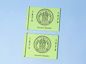 2 x 1976 QE FULL Decimal Plymouth Stamp Shop Souvenir Booklets MNH #PSB15 - Picture 1 of 4