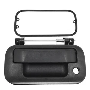 Black For Ford 150 250 350 450 550 Lincoln Mark Plastic Tailgate Handle Textured - Bild 1 von 4