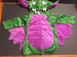 Gymboree Dinosaur Hooded Costume 18-24 Months Halloween Pretend Dress Up - Picture 1 of 10