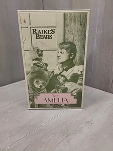 A Robert Raikes Original Bears Amelia Wood Face Feet Aviator Flying High Bear - Picture 1 of 12