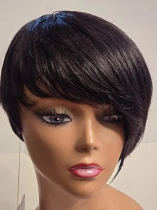 It's A Cap Weave human hair wigs new with tags 1B - Picture 1 of 4