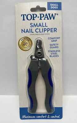 Cortador de unhas pequeno para cães pequenos por TOP PAW protetor de segurança lâminas de aço inoxidável - Imagem 1 de 4