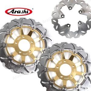 Fit Suzuki GSF BANDIT 600 2000-2004 GSF600 Arashi Front Rear Brake Disc Rotor - Picture 1 of 13
