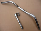 All Rounder Bicycle Handlebars &/or Quill Stem 22.mm Steel Chrome Bike Cycle