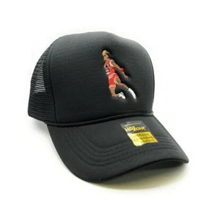 Free Throw Dunk Mesh Trucker SnapBack (Black) - Picture 1 of 1