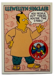 1994 Skybox The Simpsons Llewellyn Sinclair #S37 - Picture 1 of 2