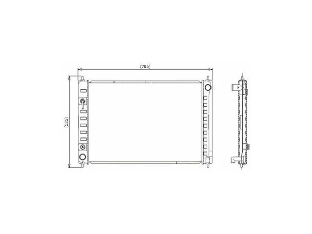 Radiador para Nissan Quest 2011-2017 2015 2012 2013 2014 2016 radiador ZF115YD Foto 1 de 1
