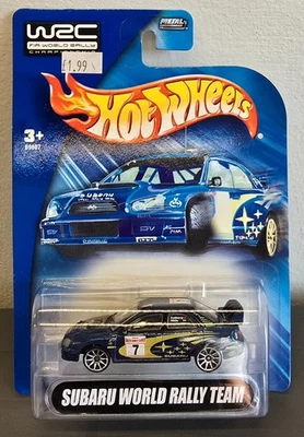 HOT WHEELS WRC SUBARU WORLD RALLY Team Rare Collectible - Image 1 of 4