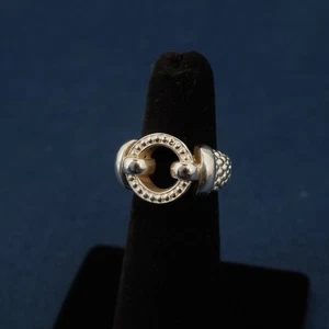 Lagos Caviar Enso Sterling Silver Ring - Free Shipping USA - Picture 1 of 12