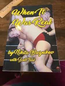 When It Was Real by Nikita Breznikov (2019, Mass Market) Signed (ToJay) - Picture 1 of 3